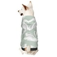 Bingfone White Birds Dog Clothes Hoodie, Pet Winter Coat,Puppy