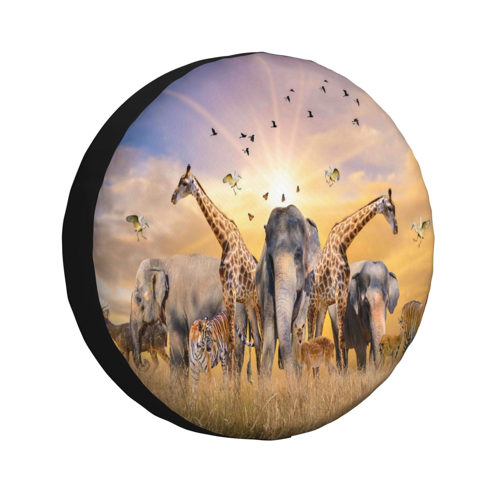 Spare Tire Covers Weatherproof Universal Fit For Trailer RV Camper