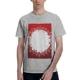 thumbnail image 1 of Bingfone Winter Christmas Snowflake Men'S Loose Fit Short-Sleeve Pocket T-Shirt, 1 of 7