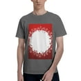 thumbnail image 1 of Bingfone Winter Christmas Snowflake Men'S Loose Fit Short-Sleeve Pocket T-Shirt, 1 of 7