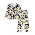 thumbnail image 1 of Bingfone Womens Pajama Sets Game Controller Print,Long Sleeve Loungewear Pajamas Set-Large, 1 of 8