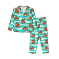 thumbnail image 1 of Bingfone Womens Pajama Sets Octopuses Print,Long Sleeve Loungewear Pajamas Set-Medium, 1 of 8