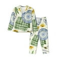 thumbnail image 1 of Bingfone Womens Pajama Sets Vintage Utensils Print,Long Sleeve Loungewear Pajamas Set-X-Large, 1 of 9