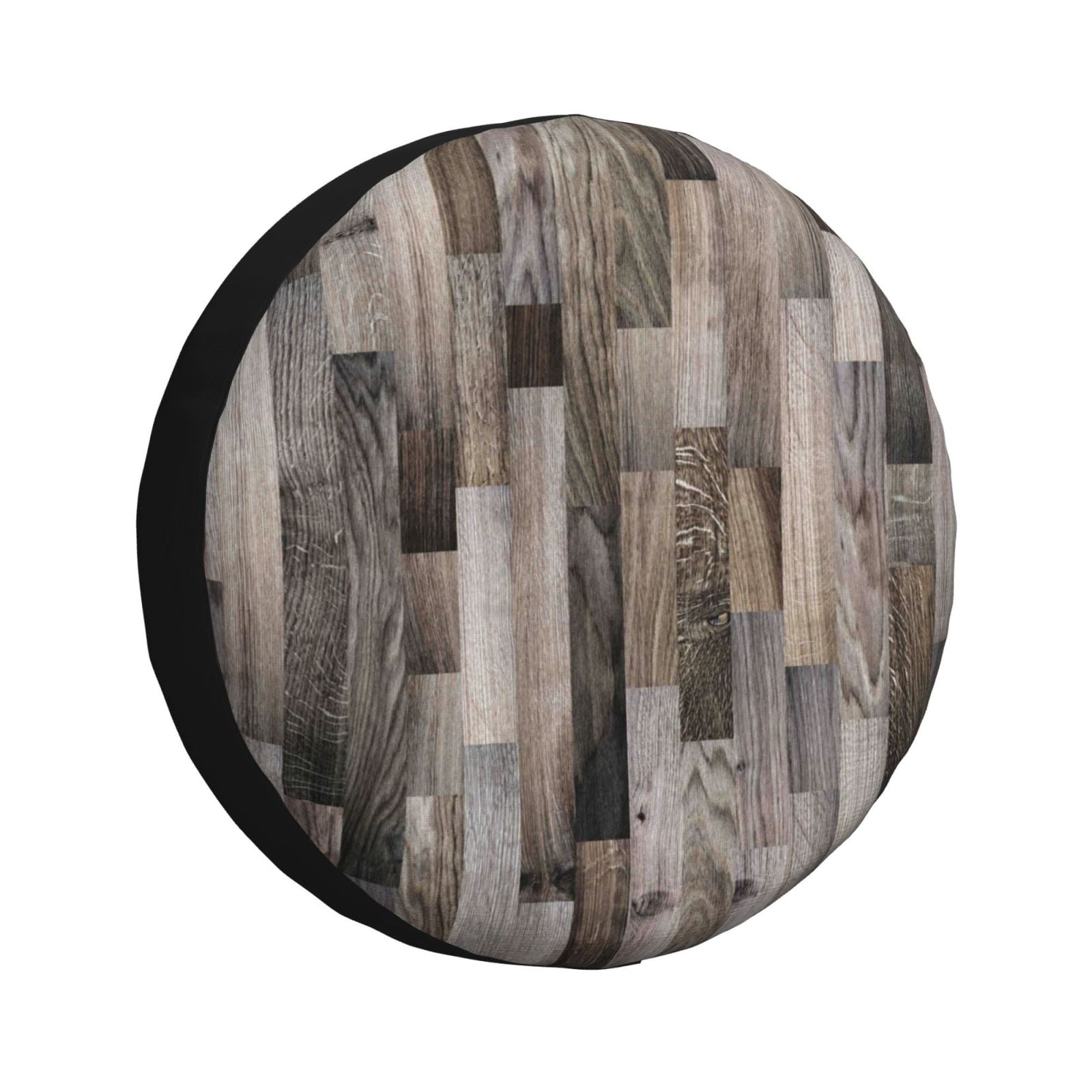 Timber Wheel Guard Bingfone Wooden Texture Spare Tire Cover Weatherproof Universal Wheel ...