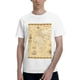 thumbnail image 1 of Bingfone World Map Men'S Loose Fit Short-Sleeve Pocket T-Shirt, 1 of 7