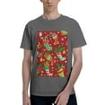 thumbnail image 1 of Bingfone X-Mas And New Year Men'S Loose Fit Short-Sleeve Pocket T-Shirt, 1 of 7