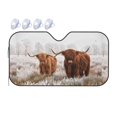 thumbnail image 1 of Bingfone Yak Car Windshield Sunshade,Sun Foldable Sun Shield Sun Visor for Car -, 1 of 8