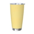thumbnail image 1 of Bingfone Yellow Gingham for 20 Oz Stainless Steel Travel Mug Double Wall Water Coffee Cup for Home,Office, Outdoor Works Great for Ice Drinks and Hot Beverage-Without Straw, 1 of 8