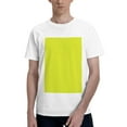 thumbnail image 1 of Bingfone Yellow Men'S Loose Fit Short-Sleeve Pocket T-Shirt, 1 of 7