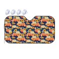 thumbnail image 1 of Bingfone fall Pumpkin Daisy Car Windshield Sunshade,Sun Foldable Sun Shield Sun Visor for Car - Medium, 1 of 8