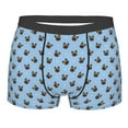 thumbnail image 1 of Bingfone french Bulldog Face Men's Underwear - Casual Stretch Boxer Briefs-X-Large, 1 of 7