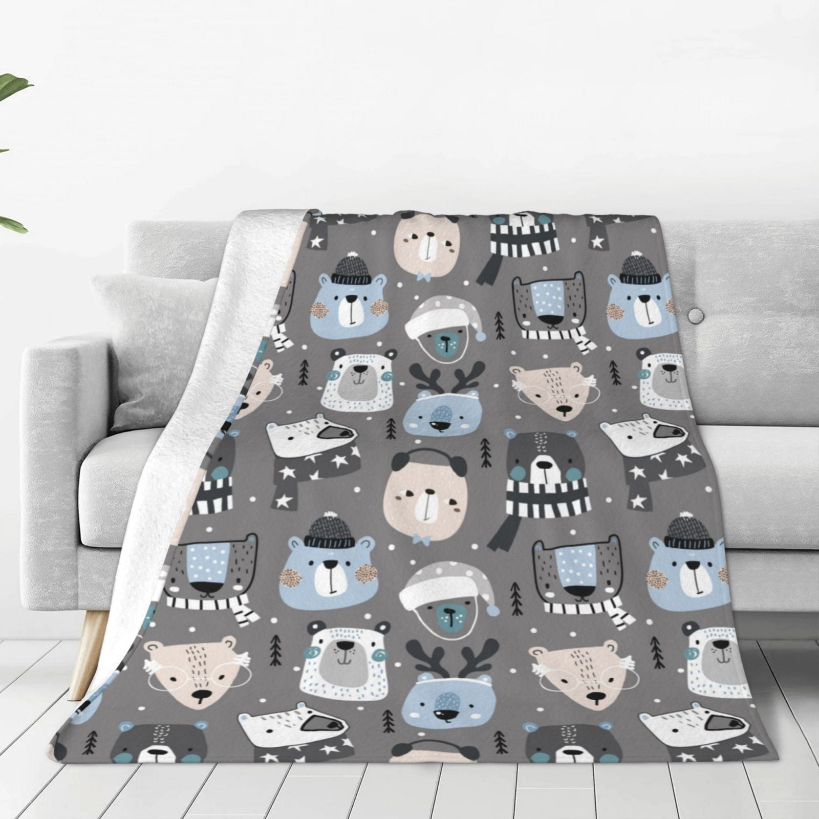 Cozy Beer Themed Flannel Throw Blanket — 60x80 Inches, Soft & Lightweight, Perfect For Couches, Beds & Gifts