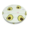 thumbnail image 1 of Bingfone12 Inch Padded Round Bar Stool Cover Cushion With Elastic Fabric Round Chair Seat - Avocado Of A Hear, 1 of 7