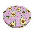 thumbnail image 1 of Bingfone12 Inch Padded Round Bar Stool Cover Cushion With Elastic Fabric Round Chair Seat - Different Avocados, 1 of 7