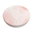thumbnail image 1 of Bingfone12 inch Padded Round Bar Stool Cover Cushion with Elastic Fabric Round Chair Seat - Pink Marble, 1 of 7