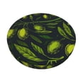 thumbnail image 1 of Bingfone13 Inch Padded Round Bar Stool Cover Cushion With Elastic Fabric Round Chair Seat - Green Branch Olive, 1 of 7