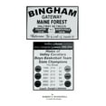 thumbnail image 1 of Bingham Gateway to the Maine Forest: Halfway Between Equator and North Pole Welcome to God's Country, (Paperback), 1 of 1