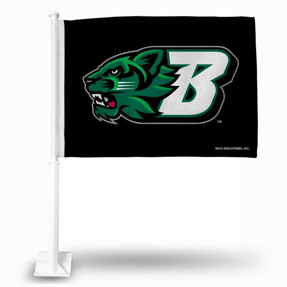 Binghamton... Bearcats 14" x 19" inch Double (2) Sided Window Mount Car Flag