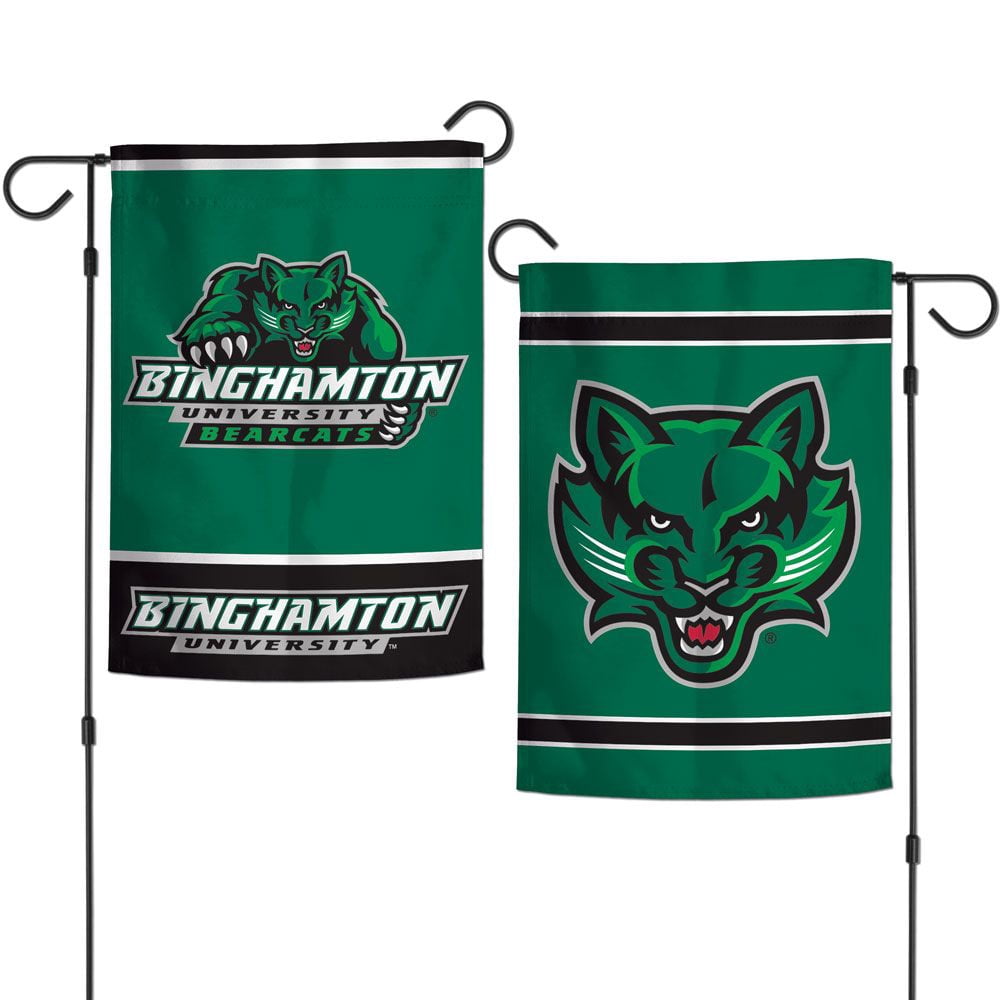 Binghamton University Bearcats Keychain Lanyard With Breakaway Buckle - Green College ID Holder - View #11