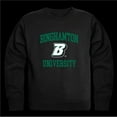 thumbnail image 1 of Binghamton University Bearcats Seal Crewneck Sweatshirt, Black - Extra Large, 1 of 1