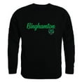 thumbnail image 1 of Binghamton University Script Crewneck T-Shirt, Black - Small, 1 of 1