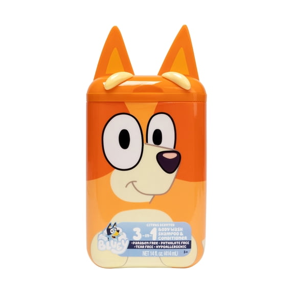 Bingo 3-in-1, Shampoo, Conditioner, and Body Wash, 14 fl oz, Citrus Scented