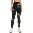 thumbnail image 1 of Bingo Balls Bingo Queen Gift Leggings gym's clothing woman gym sports tennis for Womens Leggings, 1 of 6