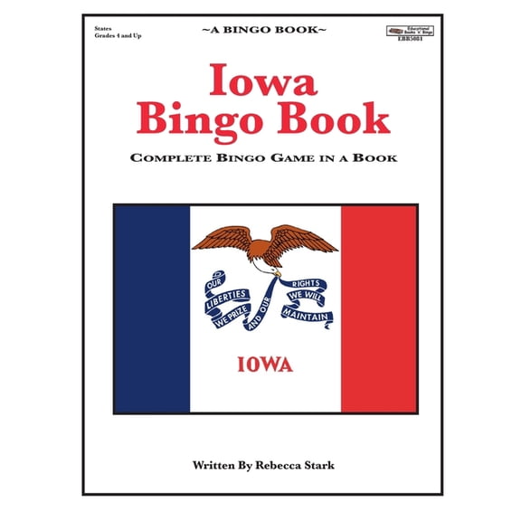 Bingo Books: Iowa Bingo Book : Complete Bingo Game In A Book (Paperback)
