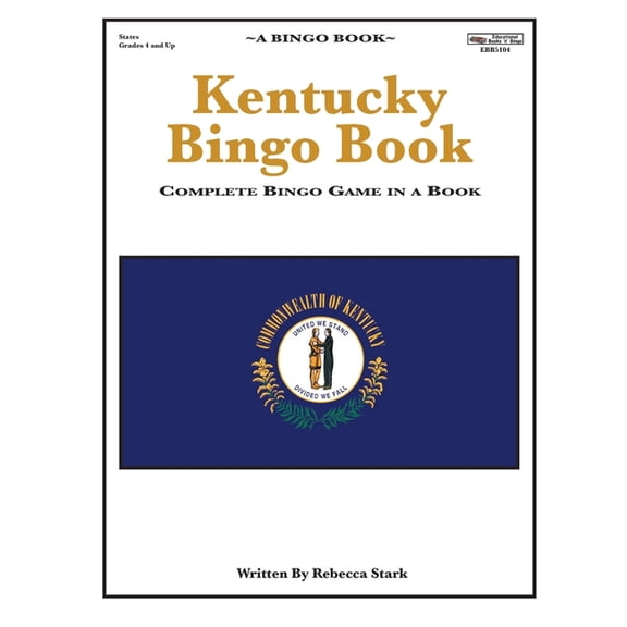 Bingo Books: Kentucky Bingo Book: Complete Bingo Game In A Book (Paperback)