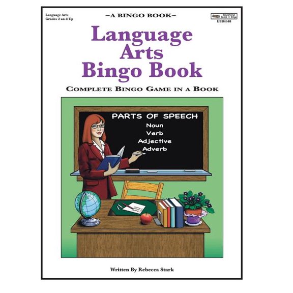 Language Arts Bingo Book: Complete Bingo Game In A Book Bingo Books Paperback 0873864646 9780873864640 Rebecca Stark