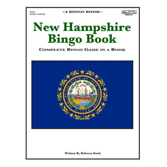 Bingo Books: New Hampshire Bingo Book : Compkete Bingo Game In A Book (Paperback)
