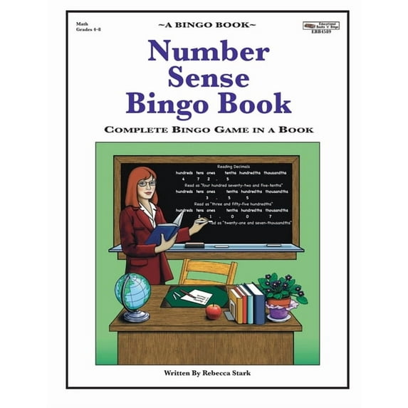 Bingo Books: Number Sense Bingo Book: Complete Bingo Game In A Book (Paperback)