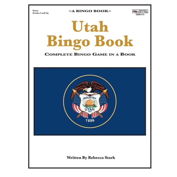 Utah Bingo Book: Complete Bingo Game in a Book Paperback