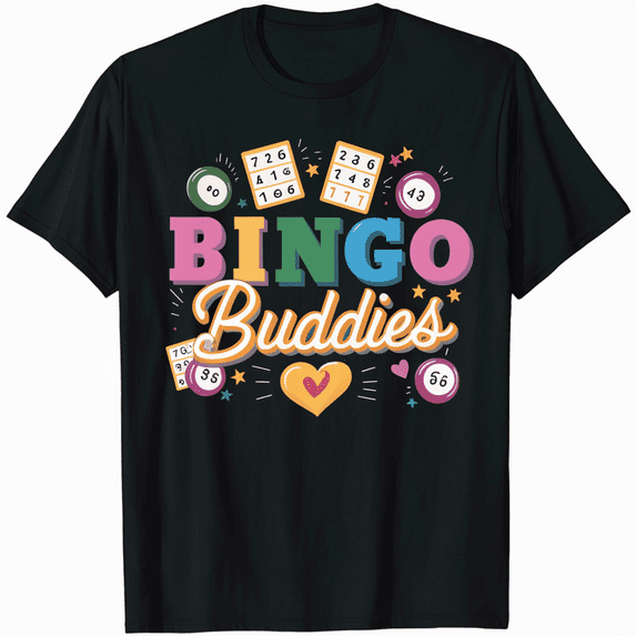 Bingo Buddies Unite T-Shirt Unisex Men Women Vintage Tee