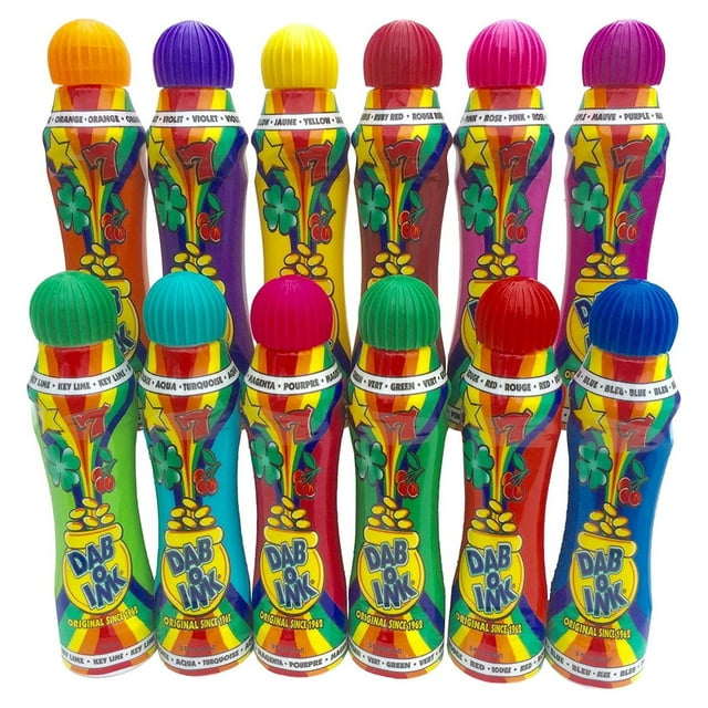 Bingo Dauber 13 Pack Mixed Colors Special !! Great Deal ! Get Yours Now