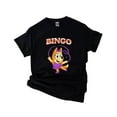 thumbnail image 1 of Bingo Gymnastics Girl Funny Cute Ribbon Routine Cartoon Fan Unisex T-Shirt, 1 of 2