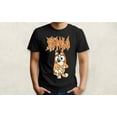 thumbnail image 1 of Bingo Metal TShirt, Bluey, Black Metal, Goth Disney, Deathmetal, Blegh, Dead, Rock n Roll, Gift for Goths, Punk Rock, Heavy Metal, 1 of 5