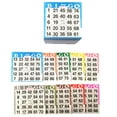 Bingo Paper Game Cards YPF5 1 card 10 sheets 100 books of 10