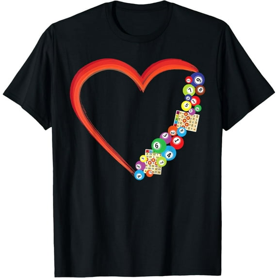 Bingo Player Heart T-Shirt