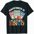 thumbnail image 1 of Bingo Player Tshirt - Happiness is Playing Bingo!, 1 of 5