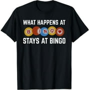 Bingo Shirt Design For Men Women Bingo Player Gambling Game T-Shirt