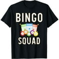 thumbnail image 1 of Bingo Squad Bingo Card Player Gift T-Shirt, 1 of 3