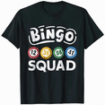 thumbnail image 1 of Bingo Squad Game Night Crew T-Shirt Men Women Funny Tee Gift, 1 of 5