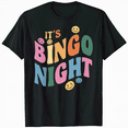 thumbnail image 1 of Bingo Time Game Night Crew T-Shirt Men Women Funny Tee Gift, 1 of 5