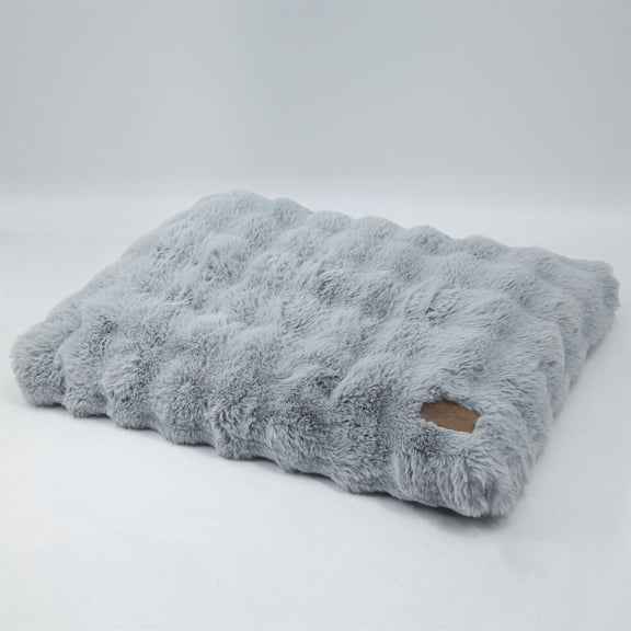 BingoPaw Medium Dog Bed Washable Calming Pet Crate Mattress with Removable Cover Waterproof