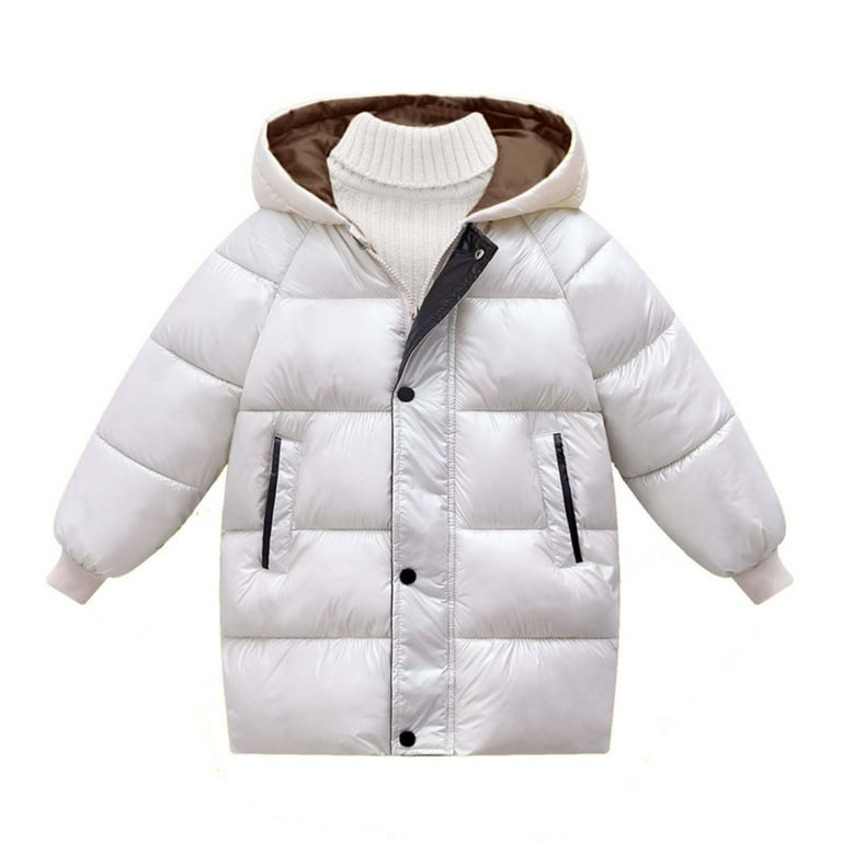Girls warm padded coat shop