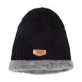 thumbnail image 1 of Binhe Fashion Contrast Colors Knitted Warm Winter Hats For Women Men Warm Fisherman Hat Winter Bucket Hat Warm Hats Cloche Faux Fur Fisherman Cap ﻿, 1 of 2