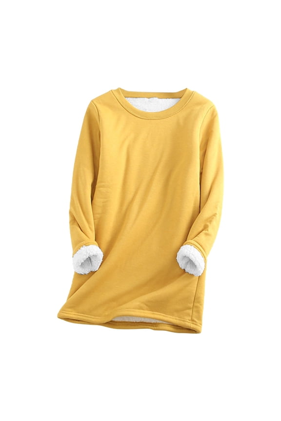 Women’s Plus Size Winter Sweater with Lamb Wool Clearance Thick Warm Loose Fit Pullover for Cold Weather Comfortable and Relaxed Fit for Casual Outings or Staying Cozy at Home