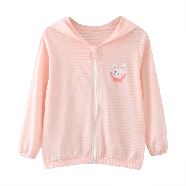 Binhe toddler Summer Girls Long Sleeve Sun Proof Clothing Cartoon