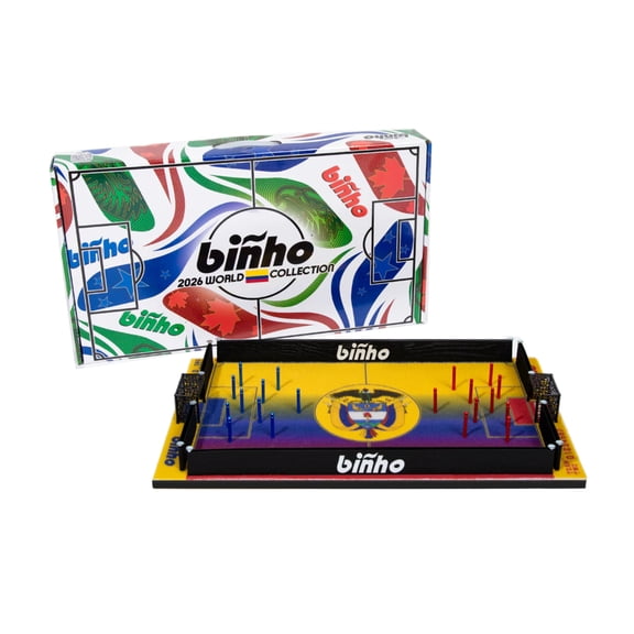 Binho Classic: Colombia 2026 Edition 2 Player Pinball Board Game